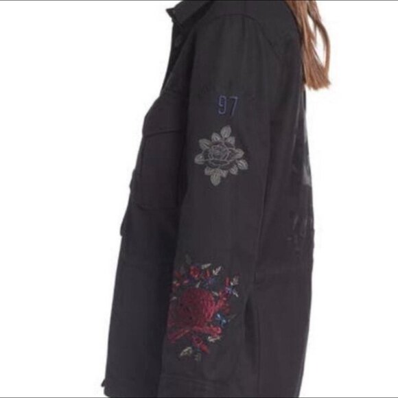 Zadig & Voltaire Tackl Military Inspired Shirt Jacket - Picture 3 of 12